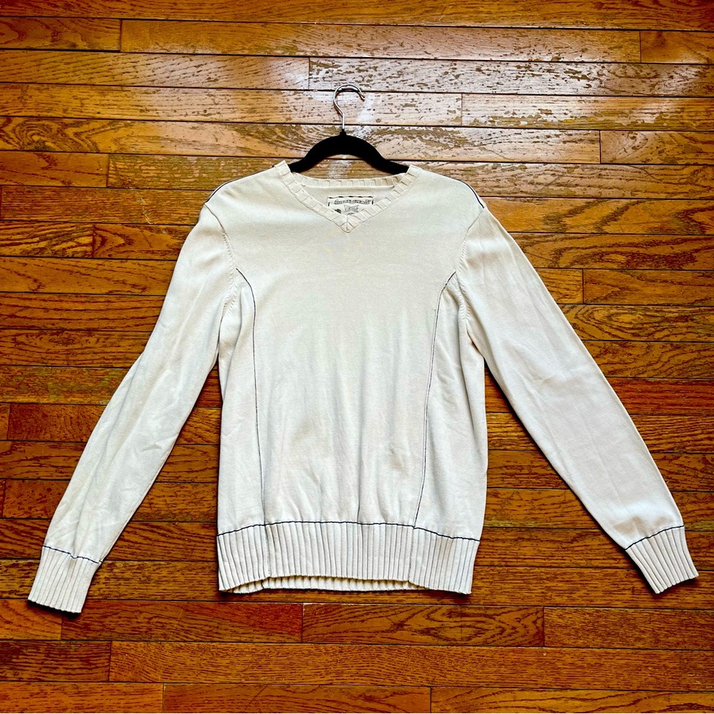 Vintage Guess 2000s White Sweater Size US Small